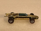 Hot Wheels Redline INDY EAGLE Tough GOLD  Black Interior Very Nice