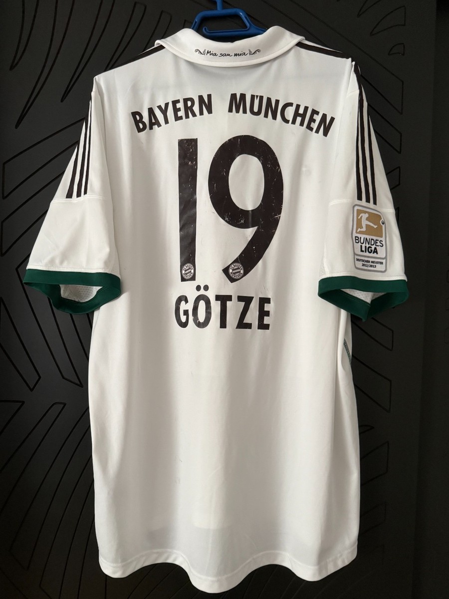 Mario Gotze #19 Jersey FC Bayern Munchen Football Shirt Adidas 2XL