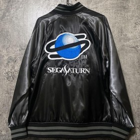 New LL size Sega Saturn Sukajan embroidery SEGA 30th anniversary