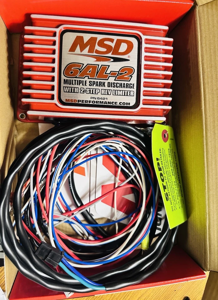 MSD 6421 6AL-2点火控制带内置2步旋转限制器 — 第 2/4 张图片
