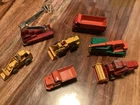 Vintage Lesney/ Matchbox Late 1970's Construction/ Farm Vehicles- Read