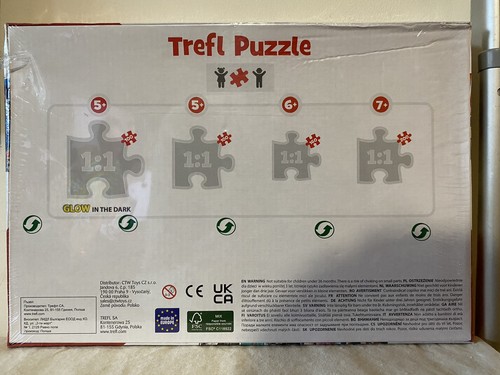 Harry Potter jigsaw Trefl 100 Piece Glow in the Dark Puzzle NEW Free P&P - Picture 7 of 10