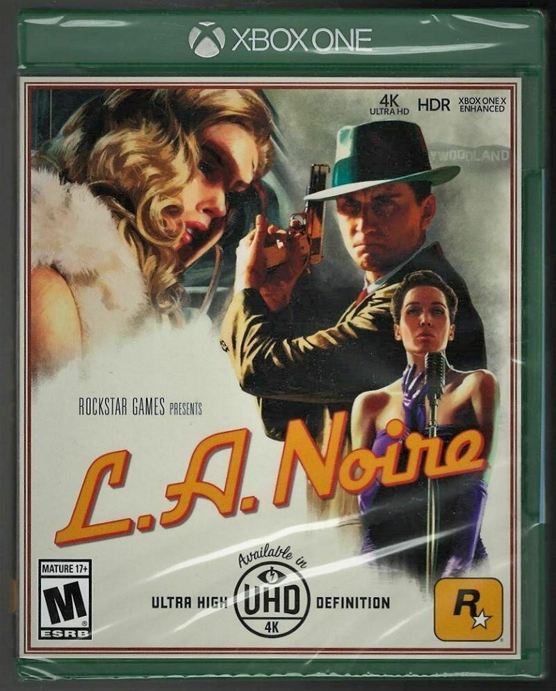L.A. Noire Xbox One (Brand New Factory Sealed US Version) Xbox One,Xbox One