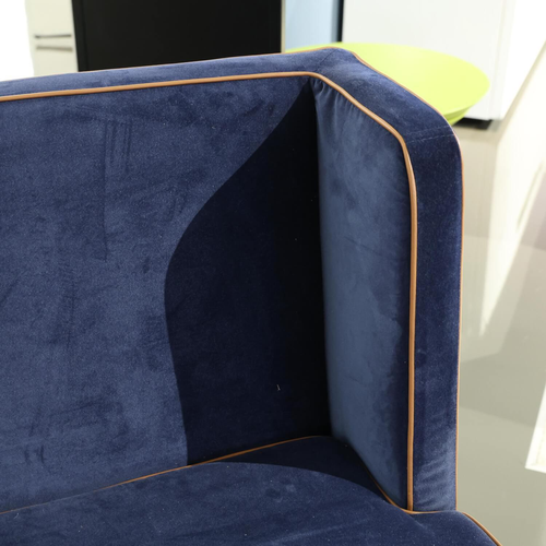Christine Kröncke 2er Set Bank CK Dinegra CK400.40 Bezug Allure Velvet Blau - Bild 2 von 6