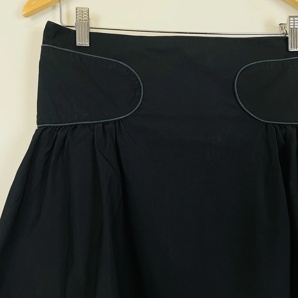 Zimmermann Size 10 AU / 6 US Skirt Black Mini Flair A Line Size 1 - Image 2 of 4