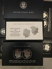2025 S Reverse Proof Morgan & Peace Dollar 2 Coin Set original Empty BOX & COA