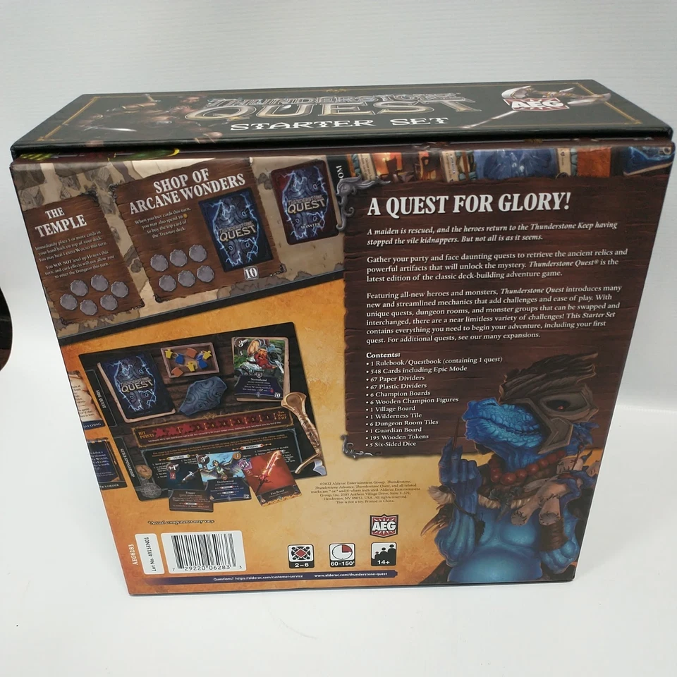 Thunderstone Quest Board Game- Kickstarter+Nature's Wrath+Rotten roots+big box - Image 2 of 4
