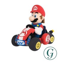 Image of Sanei Boeki Super Mario & Mario Kart World Plush Toy W17 x D27 x H22.5cm (MKW01)