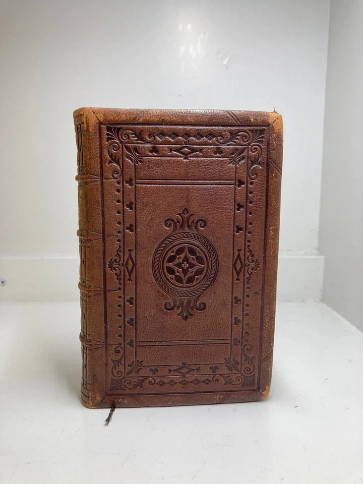 Gauffered Leather Fine Binding/ Tupper, Ballads For The Times, 1853 / Victorian - Image 2 of 4