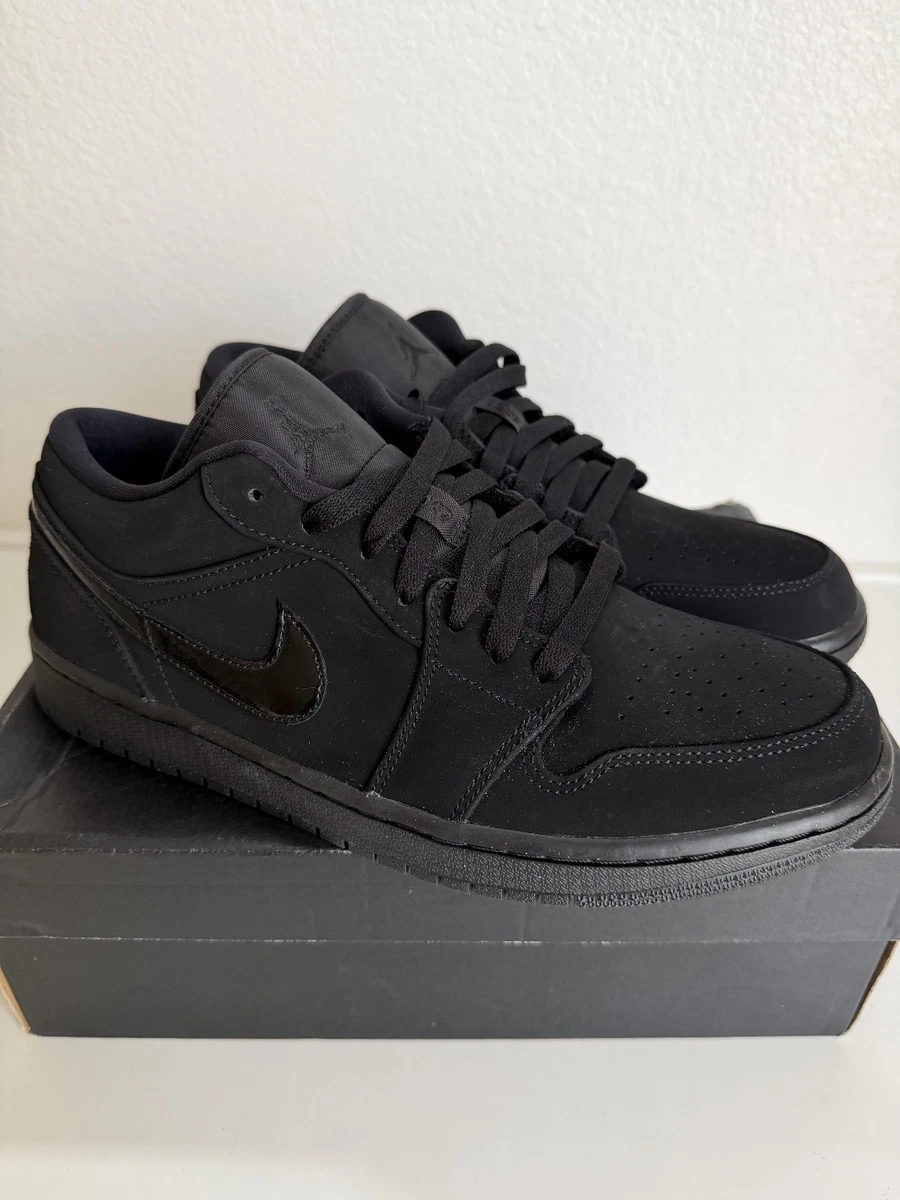 Jordan 1 Low Triple Black for Sale | Authenticity Guaranteed | eBay