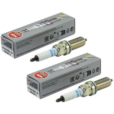 Zündkerze NGK Laser Iridium LKAR9BI-10 95371 Set 2 Stück für Gas Husqvarna KTM