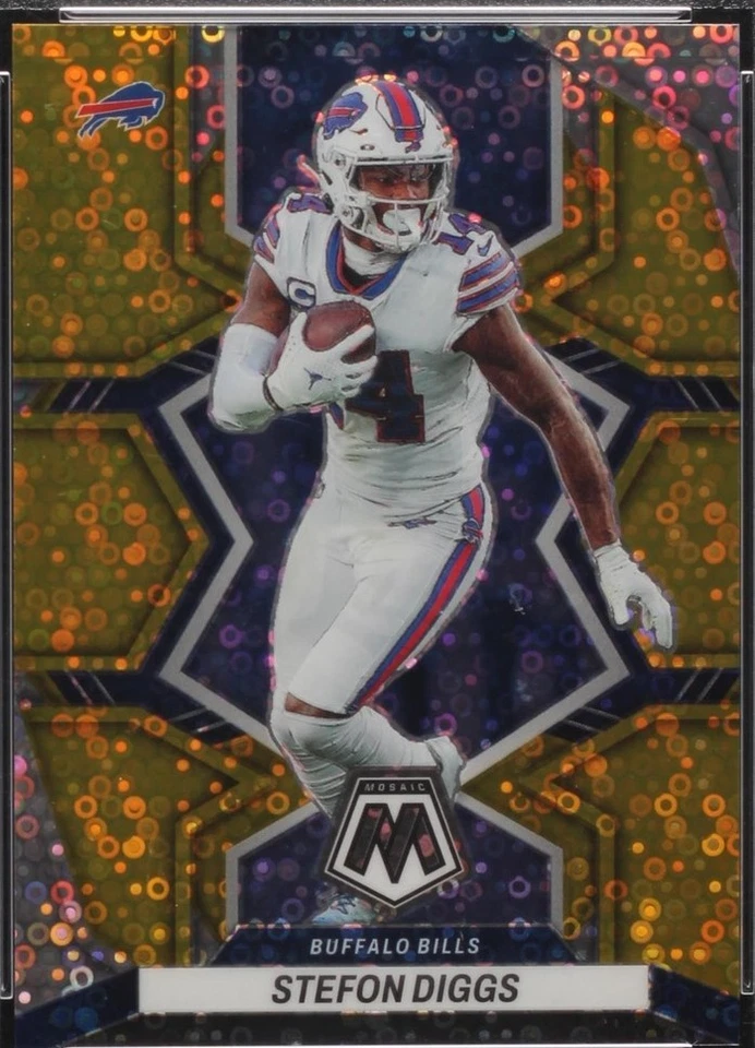 No Huddle Gold Mosaic Prizm