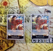 2X Monkey.D.Luffy (P-075) BEST SELECTION Promo PRB-02 Near Mint