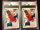 1991 Upper Deck #SP1 Michael Jordan Pair, PSA 8 NM-MT & PSA Ex-MT-6