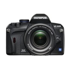 USED Olympus E-420 10MP Digital SLR w/14-42mm f/3.5-5.6 Excellent FREE SHIPPING