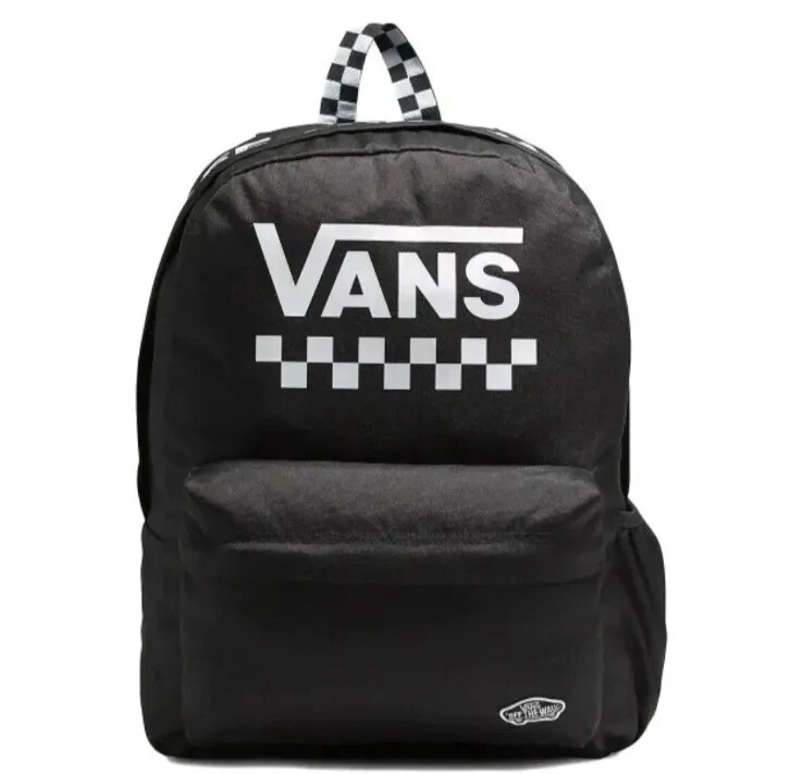 VANS Street Sport Realm Backpack. Black And White Checker eBay