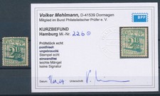 Hamburg  2 1/2 Schilling Wappen 1867 gute Farbe Michel 22 b Befund (S23201)