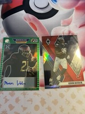 2021 Leaf Pro Set Marvin Wilson Green Auto /25 + 2023 Gervon Dexter Sr. /250 RC