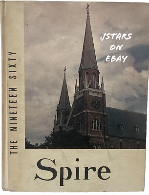 1960 BELMONT ABBEY COLLEGE YEARBOOK, THE SPIRE, BELMONT, NC