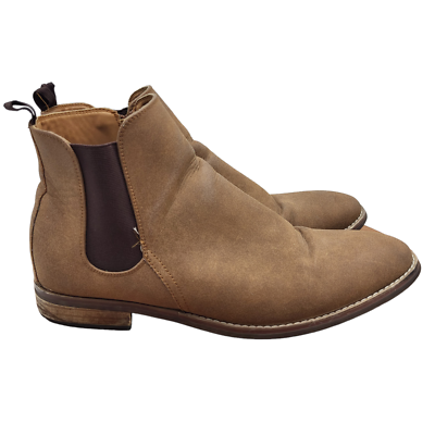 Steve Madden Chelsea Boots Mens Size 12 M Beige Vegan  display picture 1