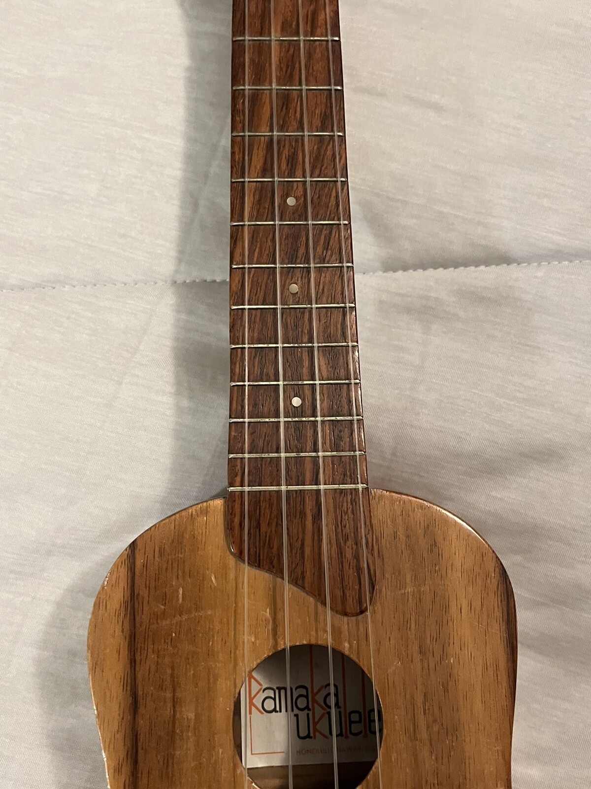 Vintage Kamaka Ukulele Made In Honolulu Hawaii Harrison Uke eBay
