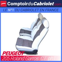 Bezug Vordersitze FüR Peugeot 205 Roland Garros CT Und Limousine