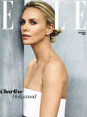 ELLE UK 6/2015 Ltd Ed CHARLIZE THERON Anna Nevala LILY WALKER Stella Maxwell NEW