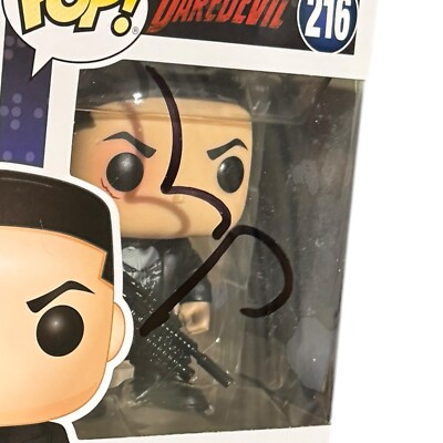 Jon Bernthal Signed Marvel Punisher Funko Pop 216 Autograph