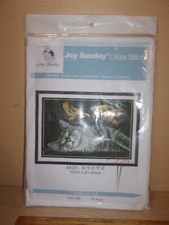 NEW OPEN CROSS STITCH KIT CAT'S DREAM COMPLETE READ DESCRIPTION