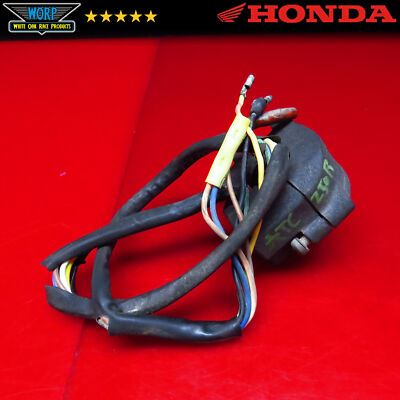 1985 HONDA ATC200X LEFT HANDLE HANDLEBAR CONTROL SWITCH SWITCHES 35200-965-003