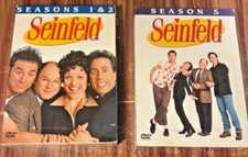 Seinfeld DVD Lot Season 1 2 5 Comedy TV Series Show Sitcom Box Set 90's Standup