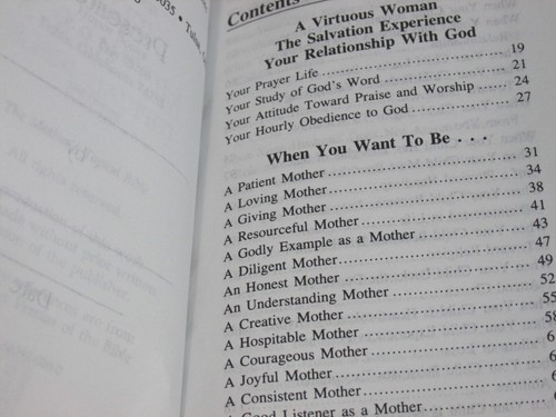 1988 Bible The Mothers Topical Genuine Bonded Leather Jesus God Honor Book - Picture 4 of 4