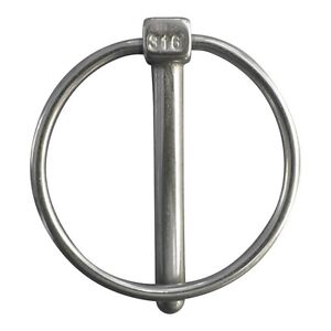 Stainless Steel Ring Pins in 316 A4-Marine Grade 