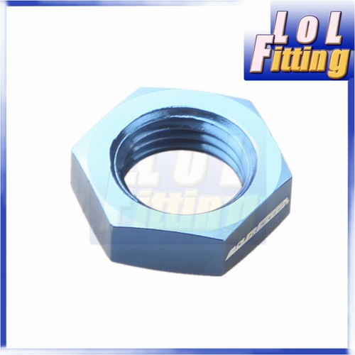 AN3 AN4 AN6 AN8 AN10 AN12 AN16 Bulkhead Nut Fitting Adapter Aluminum - Picture 3 of 19
