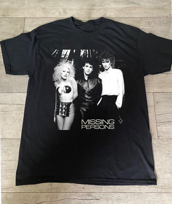 Missing Persons Band Music Tour TShirt Cotton For Men Women BT178
