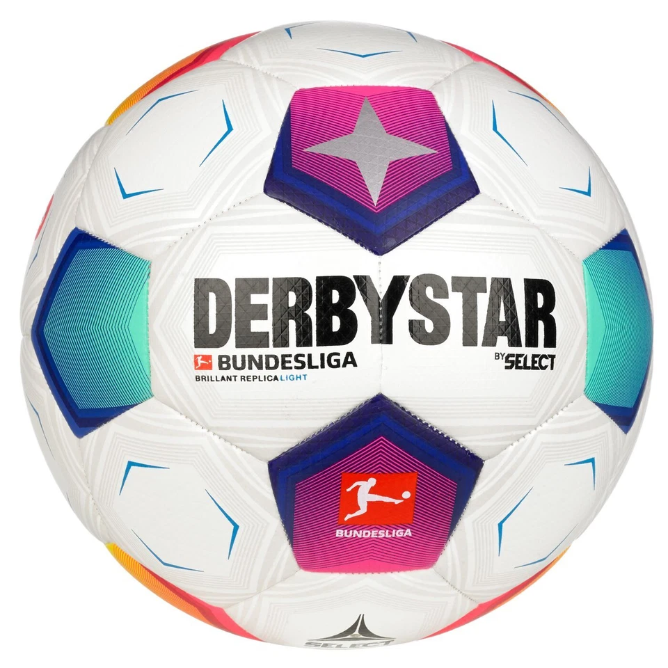 Ballpaket Derbystar BL Brillant Replica Light Gr. 5 10 Stück mit Ballsack 23/24