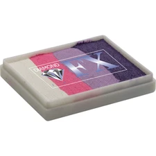 Diamond FX 50g Splitcake Face & Body Paint, Cotton Candy Theme