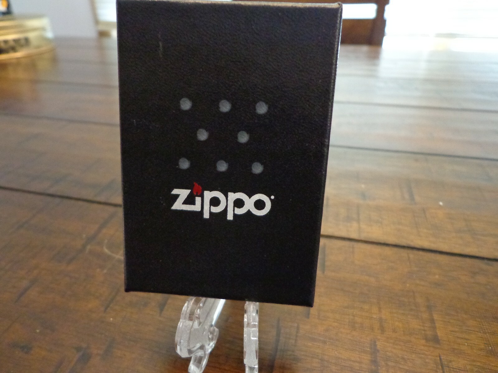 CARTOON DEVIL GRIN BLACK MATTE ZIPPO LIGHTER MINT IN BOX