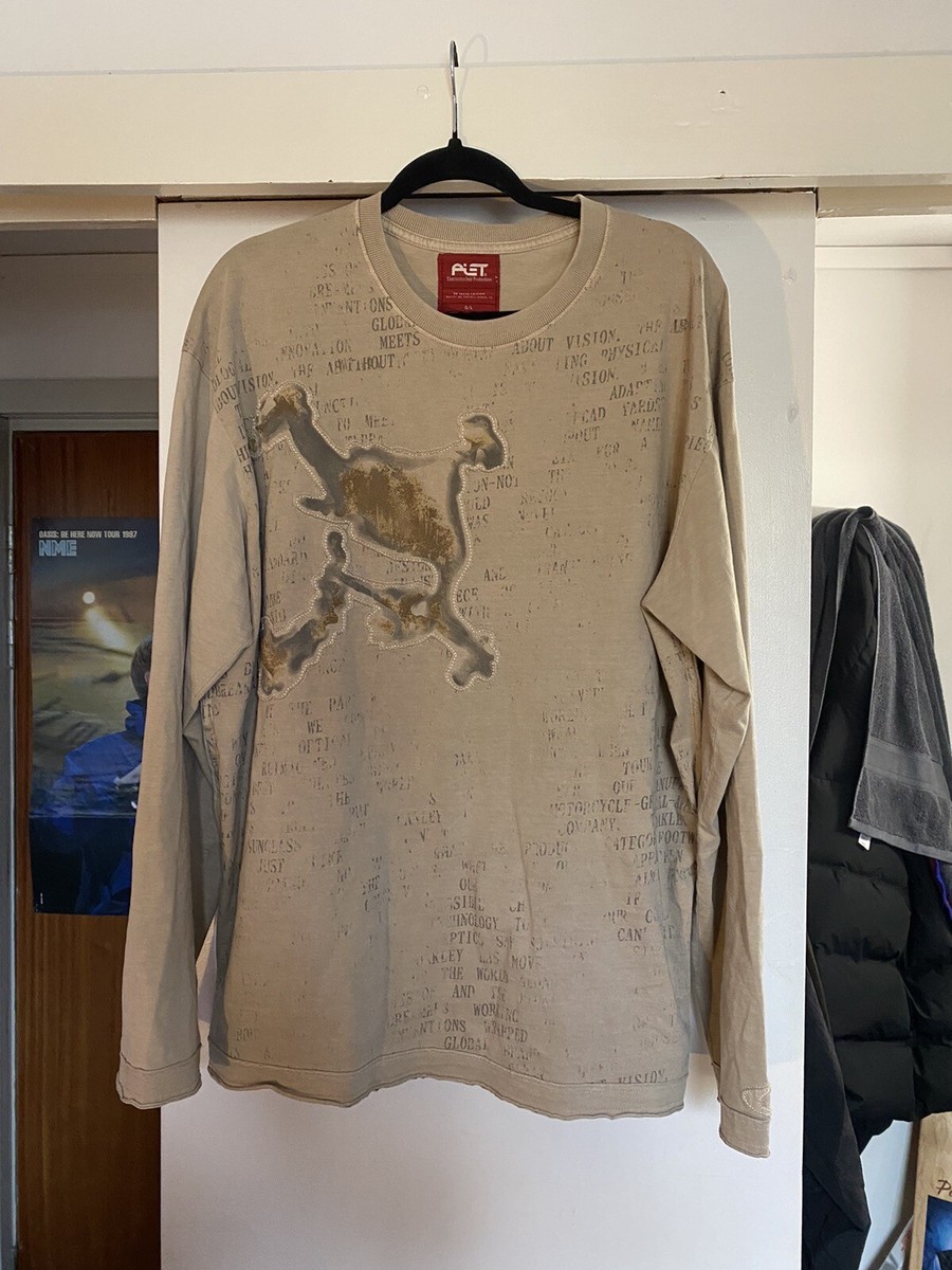Oakley Long Sleeve T-Shirt “rusted Skull” X Piet *BRAND NEW* Size