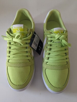 Hummel Turnschuhe.   Größe 5. Hellgrün mit weißer Sohle. High Top. 0480