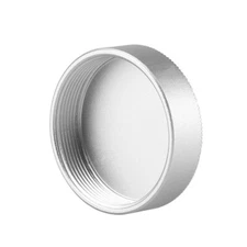 Metal Rear Lens Cap for C-Mount C Mount Lens CCTV Silver