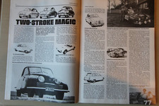 Original OLD MOTOR 1979 magazine article: SAAB'S TWO-STROKES history
