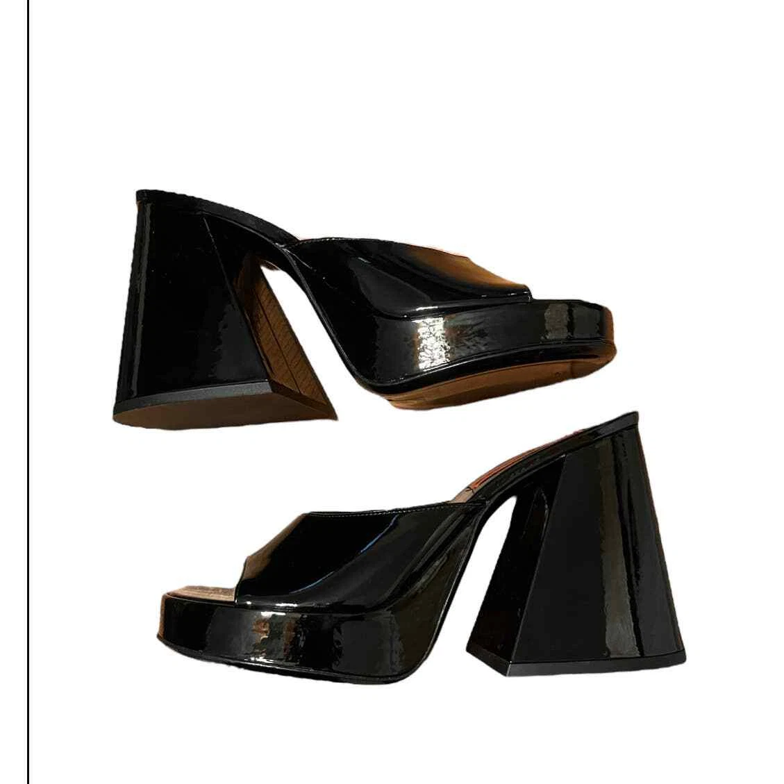 Simon Miller Slice Heel Platform Slide Sandal