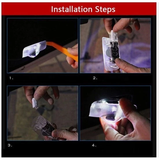 FITS AVALON CAMRY 4 RUNNER LED Courtesy Puddle Step Door Lights (2 PK) - Image 3 of 3