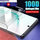 1x Galaxy S20 Full Screen Coverage Samsung Clear Protector Hydrogel PET Film HD