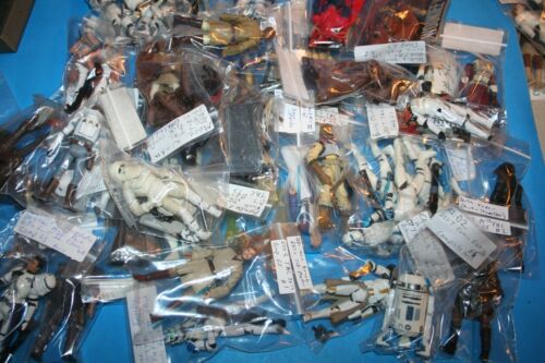 STAR WARS 2007/8 TAC FIGURAS SUELTAS COMPLETAS BEN, CLONES, JEDI, ARMA ALIENÍGENA HASBRO - Imagen 3 de 325
