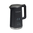 	Hamilton Beach Digital Temperature Control Electric Tea Kettle 1.7L Black 41...