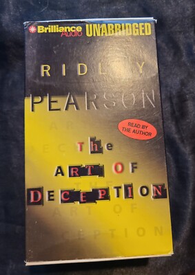 The Art Of Deception by Ridley Pearson Cassette Audiobook Read by Author