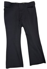 Vtg Levi  s Panateia Knit Early 70s Blue/Navy High Waisted Slacks Retro 70's