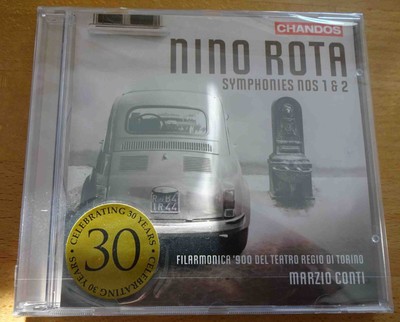 Nino Rota: Symphony No. 1 & No. 2 - Marzio Conti, Chandos, OVP